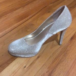 FioniNight Heels in Champagne Sparkle
